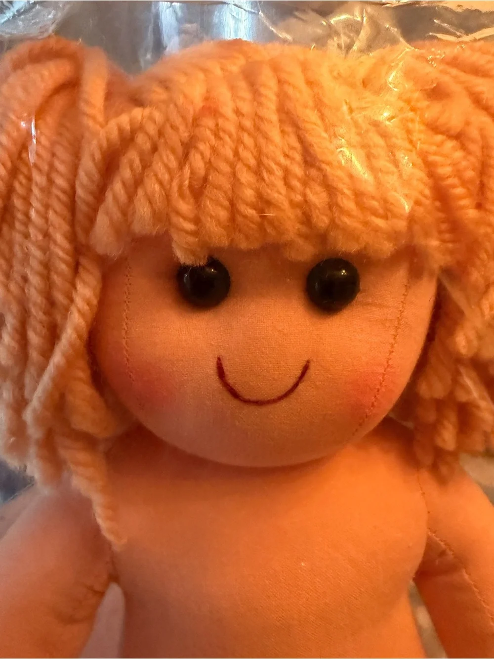Parklane Fabric Doll Caucasian golden blonde hair 14 inch high new in package